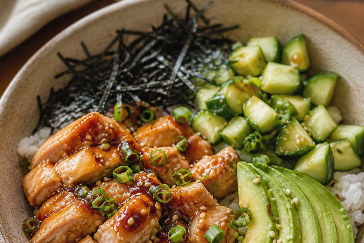 Ginger Hoisin Sauce Fish Skillet with carrots finished recipe with vegetables and sauce