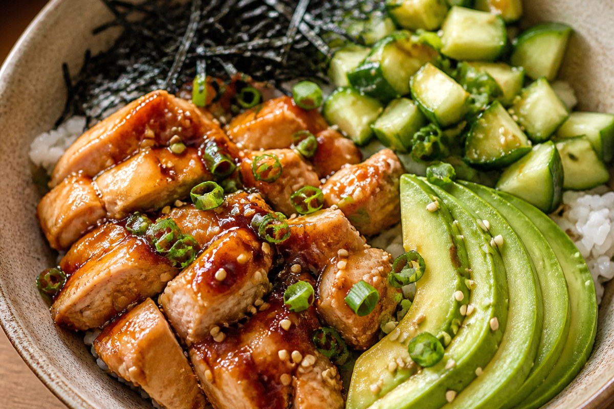 Sesame Soy Sauce Tofu Lettuce Wraps with edamame finished recipe with vegetables and sauce