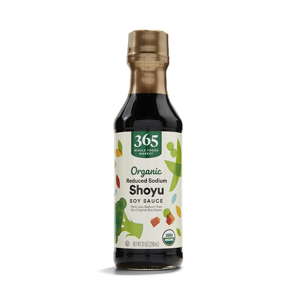 365 Organic Reduced Sodium Shoyu Soy Sauce 10 oz