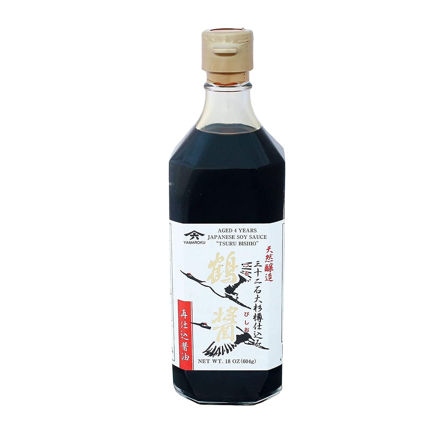 Yamaroku Tsuru Bishio Barrel Aged Soy Sauce 18 oz