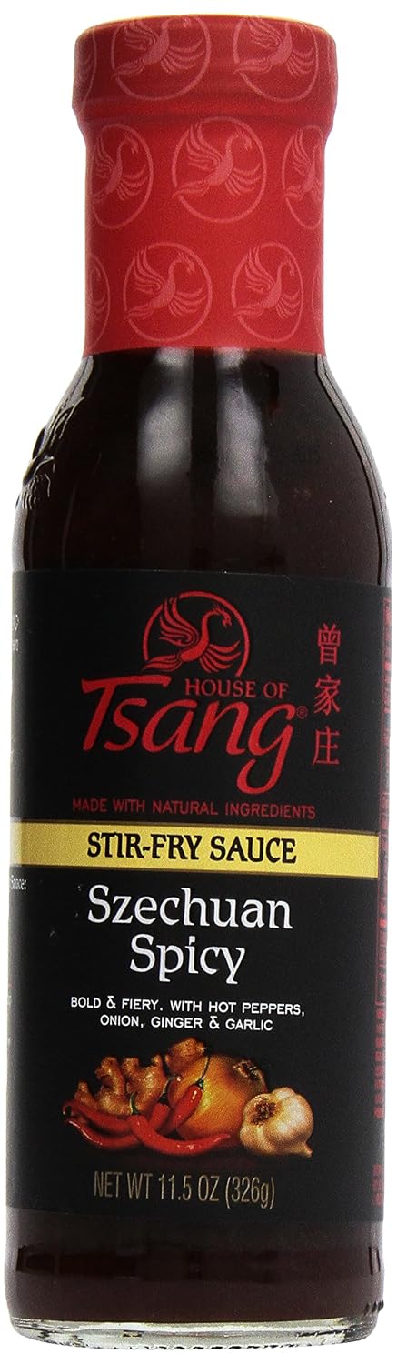 House of Tsang Spicy Szechuan Stir-Fry Sauce 11.5 oz